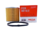 Filtro de Combustível WEGA para Renault Master 2.3 2.5 16V 2006 até 2025 - Cod. FCD0816/2