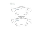 Pastilha de Freio Traseira WILLTEC para Peugeot 508 1.6 2012 até 2014 - Cod. FP732