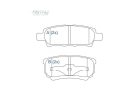 Pastilha de Freio Traseira WILLTEC para Jeep Compass 2.0 2012 até 2015 - Cod. FP861