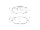 Pastilha de Freio Dianteira WILLTEC para Fiat Strada 1.3 1.4 2021 até 2024 - Cod. PW1060