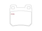 Pastilha de Freio Traseira WILLTEC para Chevrolet Vectra 2.0 2.4 1997 até 2011 - Cod. PW38
