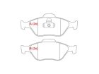 Pastilha de Freio Dianteira WILLTEC para Ford EcoSport 1.0 1.6 8V 1.6 2.0 16V 2003 até 2016 - Cod. PW443