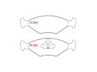 Pastilha de Freio Dianteira WILLTEC para Fiat Tipo 1.6 2.0 8V 1993 até 1997 - Cod. PW47