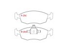 Pastilha de Freio Dianteira WILLTEC para Fiat Siena 1.6 16V 1.6 1.8 8V CITY HLX SPORT MTV STILE 1998 até 2014 - Cod. PW68PA