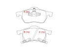 Pastilha de Freio Dianteira WILLTEC para Chevrolet Vectra 2.0 8V 2.4 16V 2004 até 2011 - Cod. PW72PA