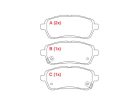Pastilha de Freio Dianteira WILLTEC para Ford Fiesta 1.5 1.6 16V New 2011 até 2019 - Cod. PW883