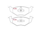 Pastilha de Freio Dianteira WILLTEC para Volkswagen Voyage 1.0 1.6 8V G5 2009 até 2011 - Cod. PW960