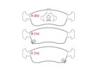 Pastilha de Freio Dianteira WILLTEC para Chevrolet Cobalt 1.4 8V LS LT LTZ 2011 até 2020 - Cod. PW962