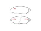 Pastilha de Freio Dianteira WILLTEC para Chevrolet Sonic 1.6 16V LT LTZ 2012 até 2014 - Cod. PW965